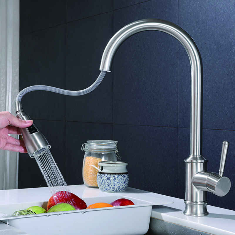 lead free pulldown faucet, kitchen CUPC,ACS