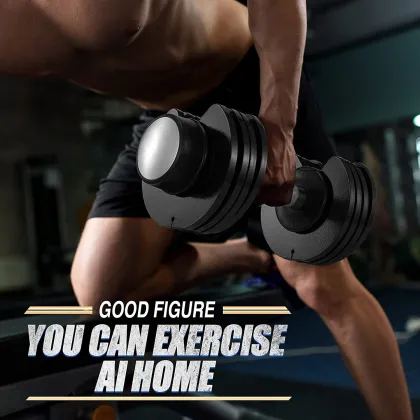 OEM Gym Fitness Equipment: Adjustable Dumbbells - 25LB Strength Training Weights