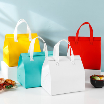 Non Woven Thermal Insulated Cooler Bags for Food Delivery