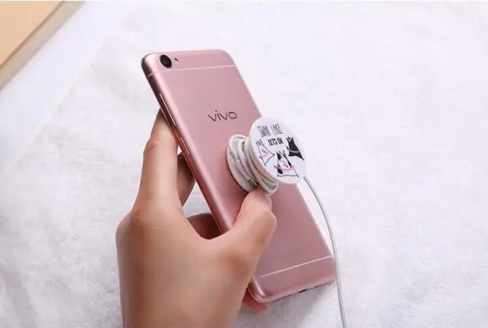 2018 Popular Pop Phone Socket with Car Clip Mobile Phone Holder Grip with Car Mount