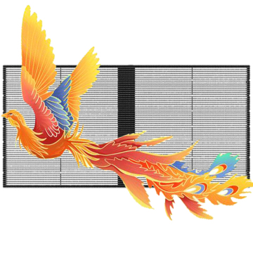 Factory Price P3.91 LED Transparent Display Screen for Shopping Malls
