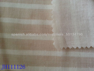 100% cotton stripe double layer shirt fabric
