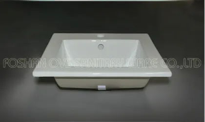 bathroom ceramic cabinet basin & sink