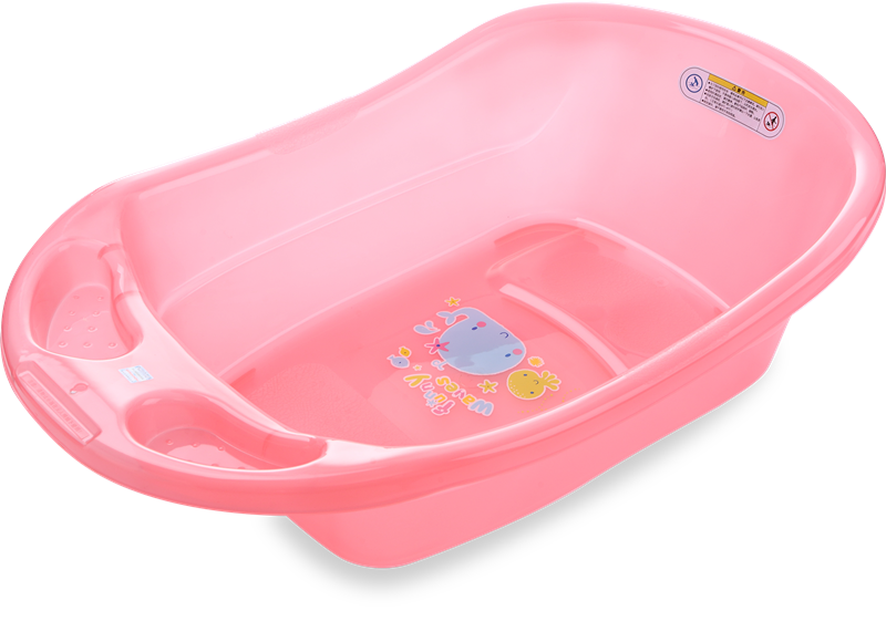 Класическа прозрачна бебешка вана с малък размер