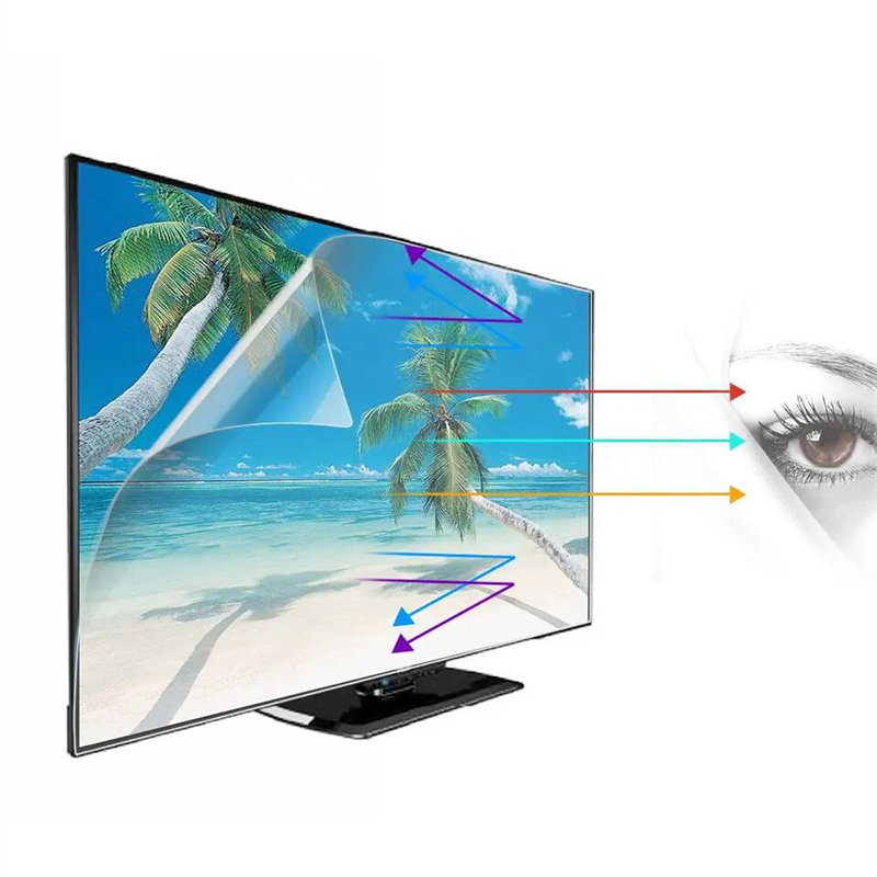 Anti-explosion HD PET TV Screen Protector for Hisense