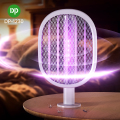 Swatter de mosquitos plegable recargable con luz LED