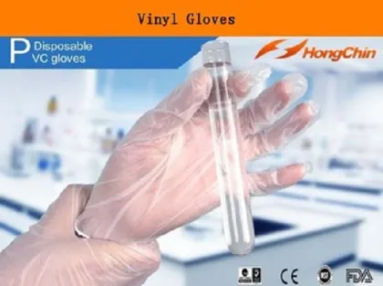 No sterile and no powder medical examination gloves