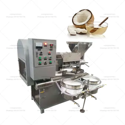 Automatic Oil Press Machine: Auto Mustard Coconut Peanut Sunflower Oil Pressers