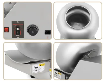 Almond Coating Machine & Peanut Coating Pan for Food Factories