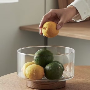 Large Glass Bowl - Aesthetic and Durable Design