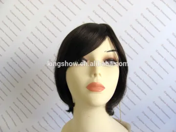 beautiful china manufacturer machine made synthetic wig