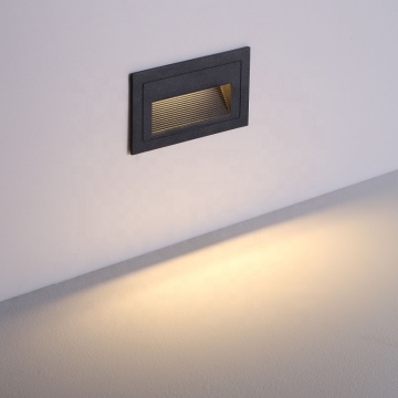 Modern 6W Waterproof Stair Lights - LED Recessed Wall Lamps for Indoor and Outdoor Use