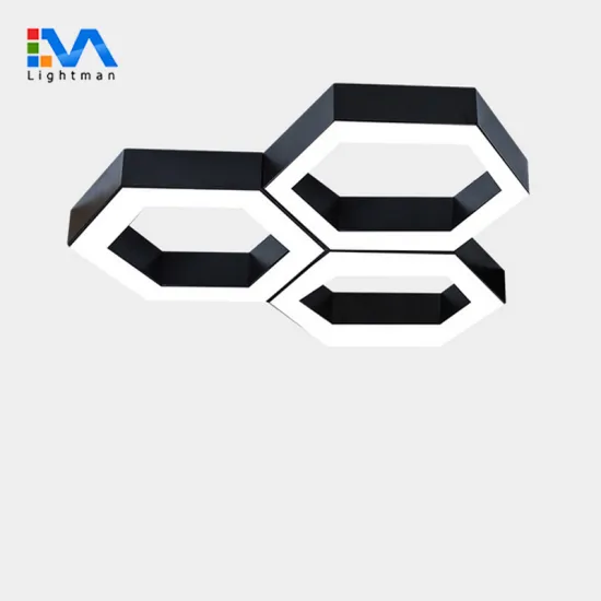 Honeycomb Hexagon Pendant Lamp: Freely Combining Office Chandelier, 600mm Ceiling Lighting