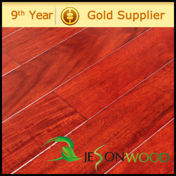 Solid CURUPAY hardwood flooring flat surface Coral Color