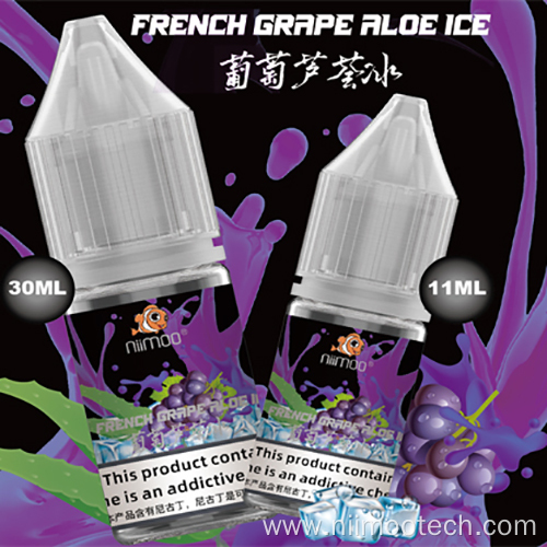 French Grape Aloe Ice Flavored Vape