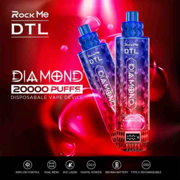 Rock Me Diamond 20k Shisha Vapes 20ml