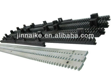 steel gear rack white galvanized