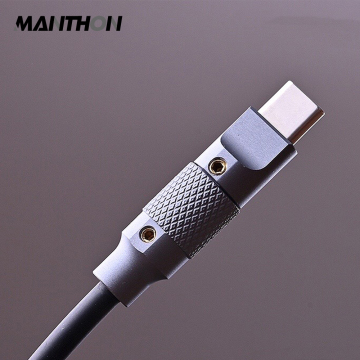 موصل Metal Metal مخصص Kelowna Type-C لكابل بيانات USB-C ووحدات المفاتيح الميكانيكية