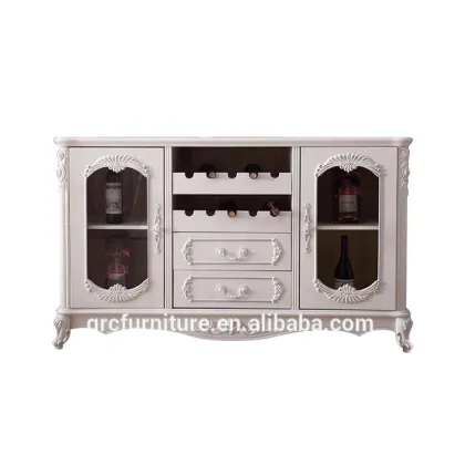 Antique Style Wooden Cupboard Design for Bedroom and Living Room