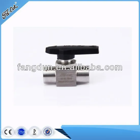 Favorable Price One Piece Stainless Ball Valves