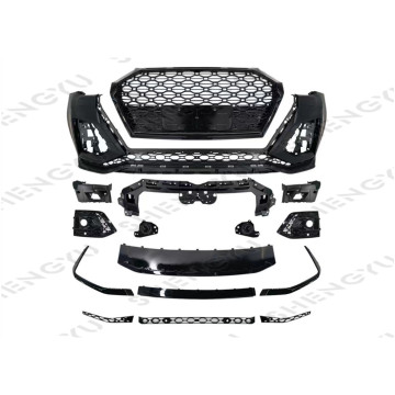 Upgrade Your Audi Q5 2021-2023 to RSQ8 Style Front Bumper Kit with Grille and Lip