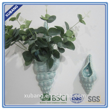 wholesale products Conch wall hanging flower vase