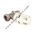 Nickel plated angle valve