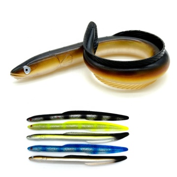 30cm 58g Soft Plastic Eel Loach Swim Bait Fishing Lure
