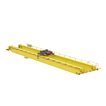 Double Girder Electric Overhead Bridge Crane for Workshops - 10t to 50t Capacity