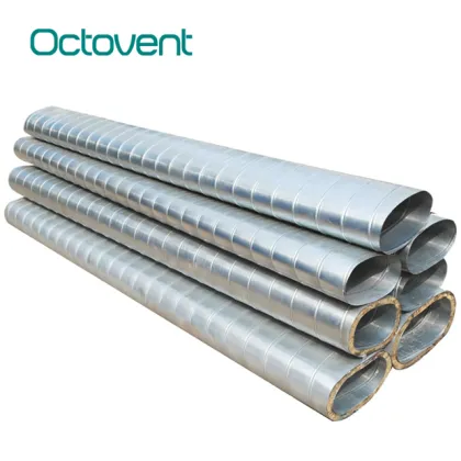 Elliptical Air Conditioner Ducts and HVAC Systems Parts for Air Circulation