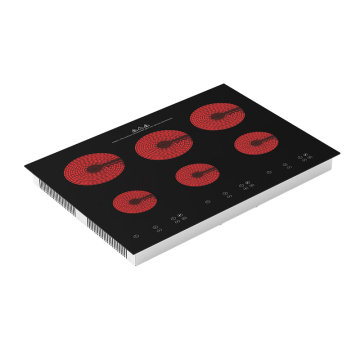 OEM Customized Big Size 9000W 6 Burners Induction Cooker with LED Display