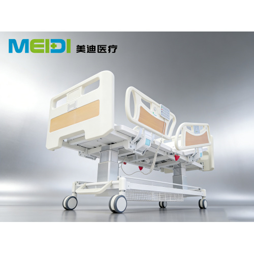 Height-Adjustable Two-Column Electric Nursing Bed