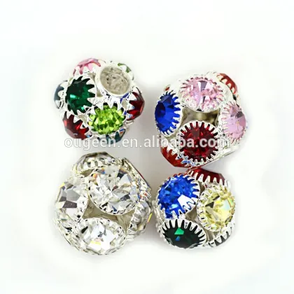 thickly claw small hole drill the ball copper bead jewelry accessories