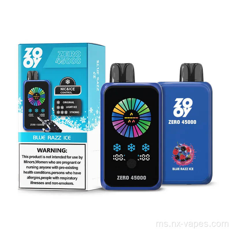 Zooy Zero 45000 Puff Vape Pucuk