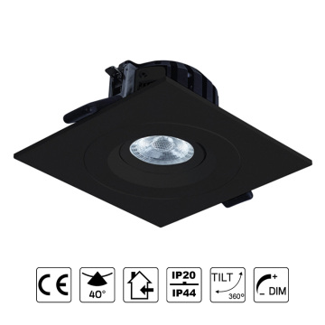 Dimmable led recessed lighting
