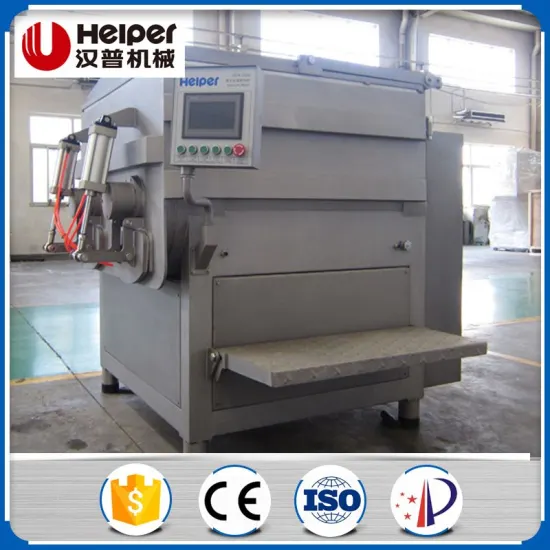 Electric vacuum tumbler meat stuffing mixer