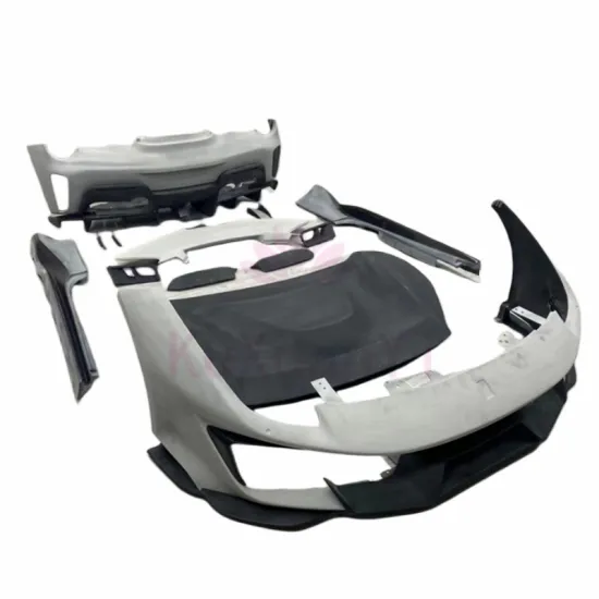 Ferrari 488 Pista Style Semi Carbon Fiber Body Kit