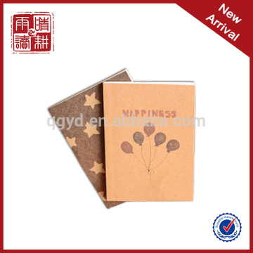 hot new recycled office supply brown kraft paper notebook
