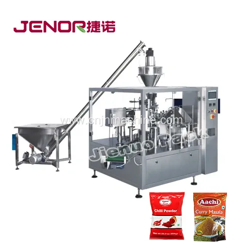 GD8-200B Automatic Powder Zipper Doypack Machine