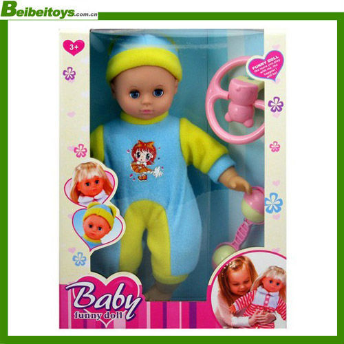 12inch plush baby dolls toy