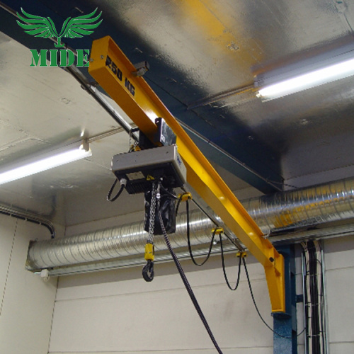 Tipo de Parede Rotary Máquina de Levantamento Jib Cane