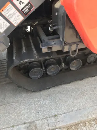 Good Quality Used Kubota 758Q Automated Wheat Harvester