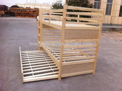 cheap wooden bunk beds for students' dormitory hostel