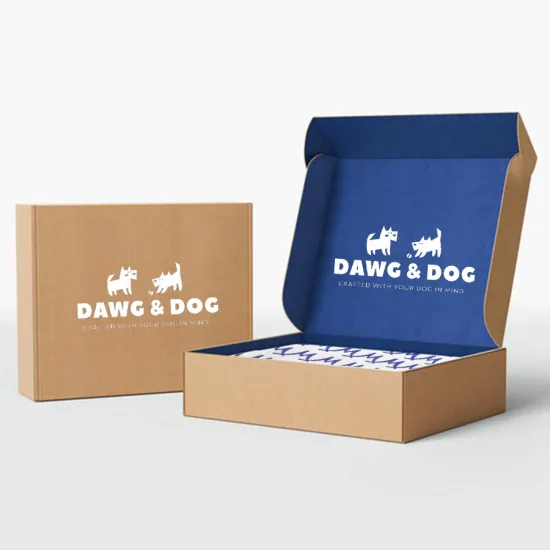 Luxury Mailer Box Corrugated Mailing Box Custom Brown Corrugated Box With Logo