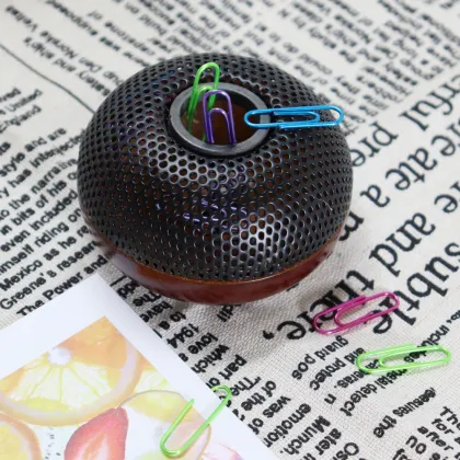 Metal Clip Holder & Clip Dispenser Office Supplies Paper Clip Holder Office Supply Paperclip Holder Magentic Paper Clip Holder