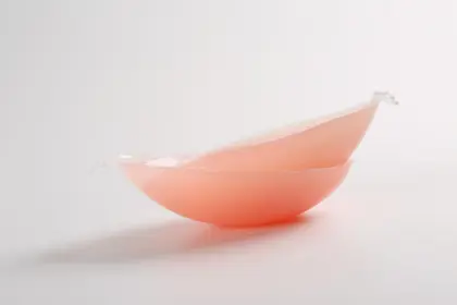 sexy lady thick cup gather backless silicone bra