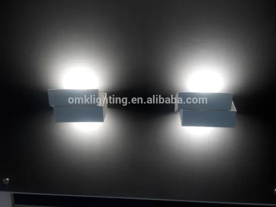 white symmetrical edge wall lamp hotel warm light wall mounted lamp