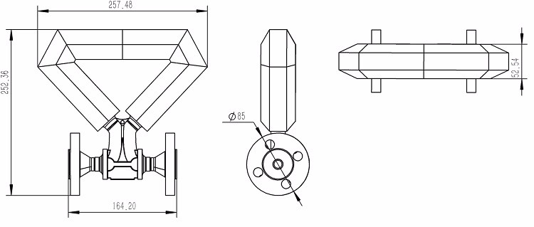 Medidor de flujo de CORIOLIS DN25 i Mass Flowmeter i Mass Flow Flow