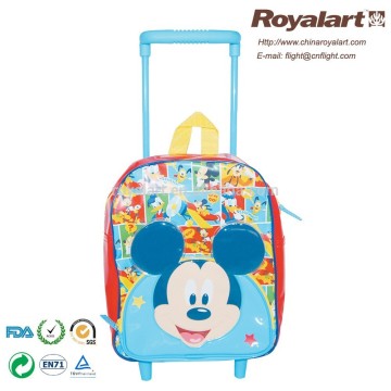 2015 new design kid trolley bag, school rolling bag