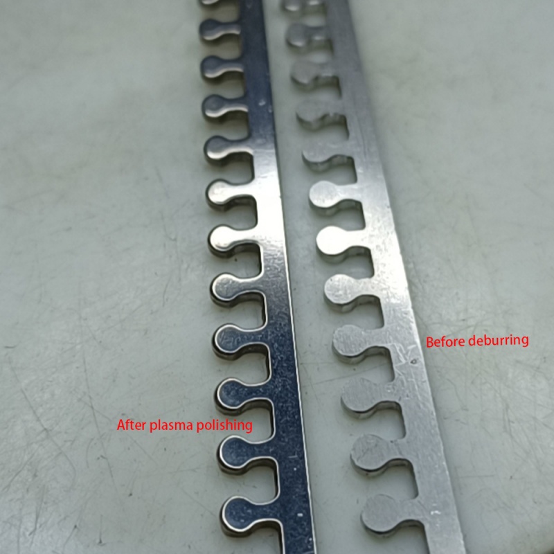 Titanium alloy plasma polishing effect (1)